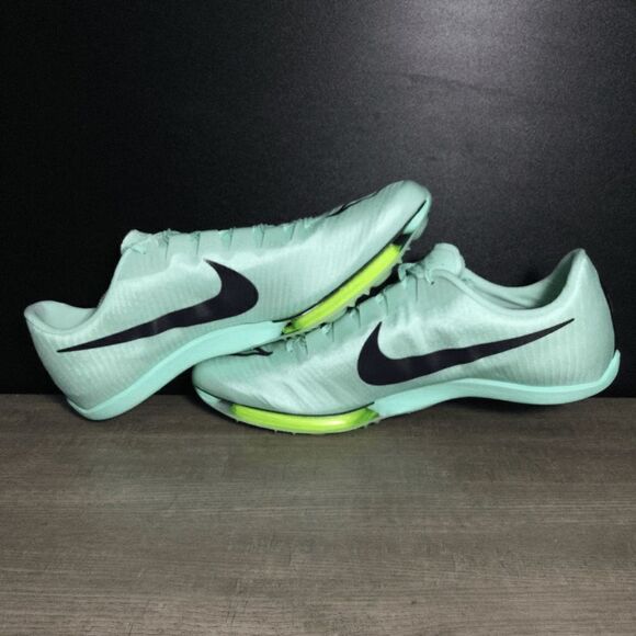 Nike Air Zoom Maxfly Mint Foam Green Track Spikes Shoes DR9905-300 Men\'s Size 14